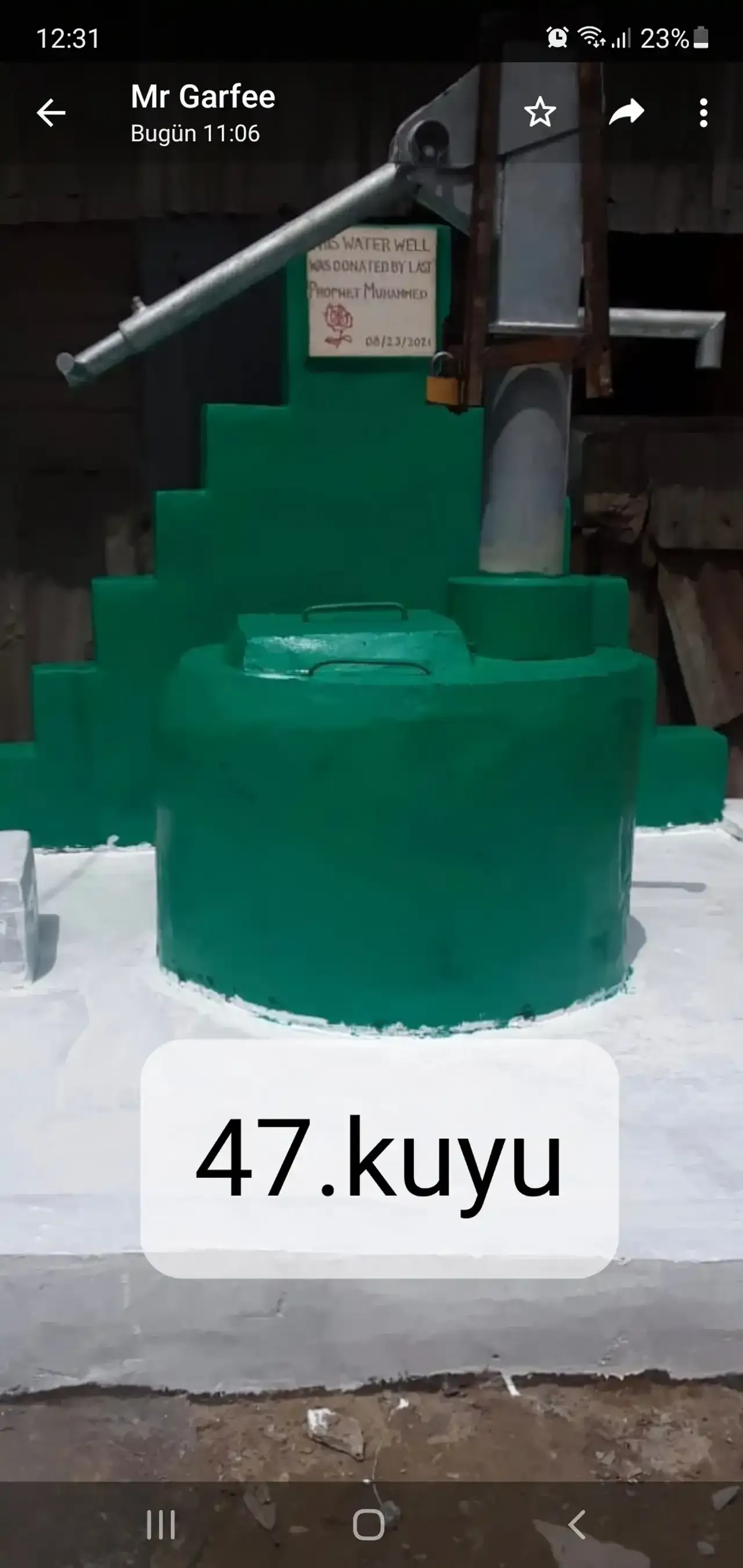 Waterputten 47 - HZ. MUHAMMED (S.A.V.)