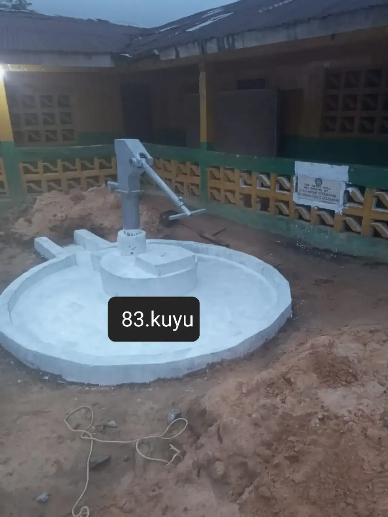 Water Wells 83 - H.ALI-EMINE GOGEBAKAN DR OSMAN- GULLU GOGEBAKAN